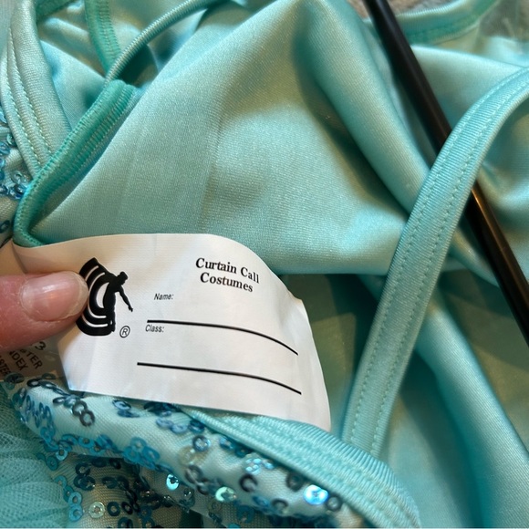 COPY - Curtain Call CXL light blue dance costume WORN ONCE - Picture 8 of 10